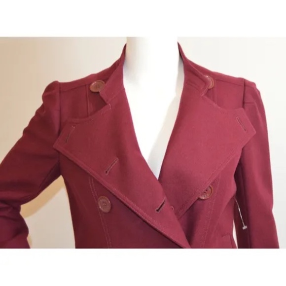Marc Jacobs.Double-breasted 100% wool cranberry jacket/peacoat - Picture 10 of 10